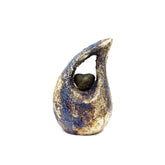 Antique finish teardrop mini Cremation Urn for Human Ash - Small Urn For Ashes - Funeral Urn - Ash Urn from Keepsake Company - Keepsake Urn - teardropurns.com