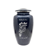 Black Cremation Urns for Adult Ashes - Urns for Human Ashes - Urns for Ashes Adult Male - Urn - Decorative Urns - Burial Urn - Funeral Urn - teardropurns.com