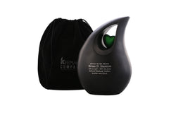 Extra Large / Adult Matt Black Cremation Urns for Ashes Adult Male - Adult Urn - Funeral Urn - Urn - Urns for Human Ashes Keepsake