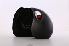 Extra Large / Adult Matte Black Cremation Urns for Ashes Adult Male - Adult Urn - Funeral Urn - Urn - Urns for Human Ashes Keepsake C