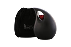 Extra Large / Adult Matte Black Cremation Urns for Ashes Adult Male - Adult Urn - Funeral Urn - Urn - Urns for Human Ashes Keepsake C