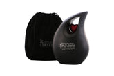 Extra Large / Adult Matte Black Cremation Urns for Ashes Adult Male - Adult Urn - Funeral Urn - Urn - Urns for Human Ashes Keepsake C