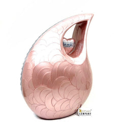 Extra Large / Adult Dusky Pink Cremation Urns for Ashes - Adult Urn - Funeral Urn - Urn - Urns for Human Ashes Keepsake by Keepsake