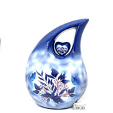 Extra Large / Adult Blue Cremation Urns for Ashes - Adult Urn - Funeral Urn - Urn - Urns for Human Ashes Keepsake by Keepsake