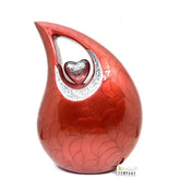Extra Large / Adult Red Cremation Urns for Ashes - Adult Urn - Funeral Urn - Urn - Urns for Human Ashes Keepsake by Keepsake