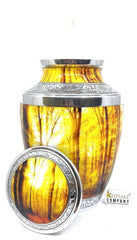 Sunny Day Jungle Cremation urn - Funeral Urn for Human Ash - Urn for Ashes Male - Urn - Decorative Urns - Burial Urn - Urns - Erns - Ern