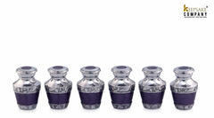 Small Urns for Human Ashes - Mini Urns for Human Ashes - Keepsake Urns for Human Ashes - Small Urn - Small Urns for Ashes - 1, Set of 4 & 6