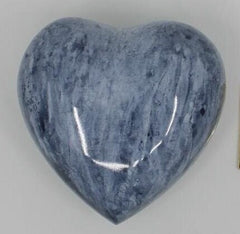 Keepsake Company's Heart Shaped Urns in grey colour with Stand and Box for Human Ashes - Perfect for Adults & Infants