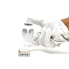 Mini Urn/ Keepsake in Angel Wings set of 4 perfect for Adults, Kids and infants from Keepsake Company