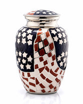 Patriotic Flag Urn from Keepsake Company