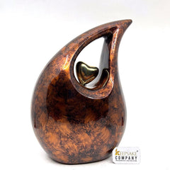 Premium Adult teardrop Cremation Urn - Urns for Ashes Adult male - urns for human ashes adult female from Keepsake Company