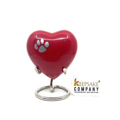 Red Pet Urn - Pet Urns - Pet Urns for Dogs Ashes - Dog Urn - Dog Urns for Ashes - Urns for Dogs - Urn for Dog Ashes - Cat Urn for Ashes