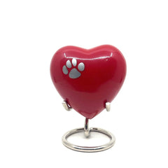 Red Pet Urn - Pet Urns - Pet Urns for Dogs Ashes - Dog Urn - Dog Urns for Ashes - Urns for Dogs - Urn for Dog Ashes - Cat Urn for Ashes