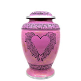 Pink Cremation Urns for Adult Ashes - Urns for Human Ashes - Urns for Ashes Adult Male - Urn - Decorative Urns - Burial Urn - Funeral Urn