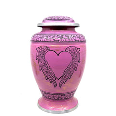 Pink Cremation Urns for Adult Ashes - Urns for Human Ashes - Urns for Ashes Adult Male - Urn - Decorative Urns - Burial Urn - Funeral Urn