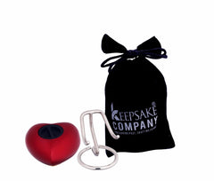 Personalized / Engravable Red Heart Urn / Small Urns for Human Ashes / Mini Urns for Human Ashes / Ashes Container from Keepsake Company