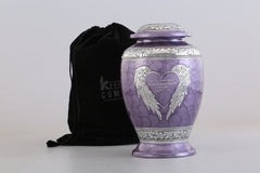 Purple Urns for Ashes Adult Male - Urn - Urns for Human Ashes - Cremation Urns for Adult Ashes - Decorative Urns - Cremation Urn - Burial