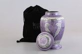 Purple Urns for Ashes Adult Male - Urn - Urns for Human Ashes - Cremation Urns for Adult Ashes - Decorative Urns - Cremation Urn - Burial