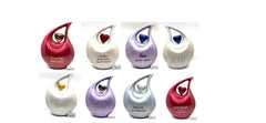 White Blue Cremation Urns for Ashes Adult Male - Urns for Ashes Adult Female - Urn - Urns - Cremation Urn - Keepsake Urn - Funeral Urn
