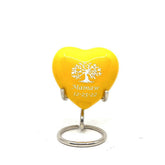 Heart Urn with Tree of Life - Small Urns for Human Ashes - cremation urns for adult ashes - Ashes Keepsake - Decorative Urns - Keepsake Urn