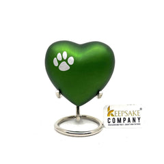 Green Pet Urn - Pet Urns - Pet Urns for Dogs Ashes - Dog Urn - Dog Urns for Ashes - Urns for Dogs - Urn for Dog Ashes - Cat Urn for Ashes