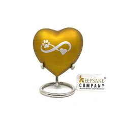 Yellow Pet Urn - Pet Urns - Pet Urns for Dogs Ashes - Dog Urn - Dog Urns for Ashes - Urns for Dogs - Urn for Dog Ashes - Cat Urn for Ashes