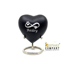 Black Pet Urn - Pet Urns - Pet Urns for Dogs Ashes - Dog Urn - Dog Urns for Ashes - Urns for Dogs - Urn for Dog Ashes - Cat Urn for Ashes