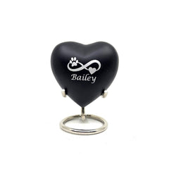 Black Pet Urn - Pet Urns - Pet Urns for Dogs Ashes - Dog Urn - Dog Urns for Ashes - Urns for Dogs - Urn for Dog Ashes - Cat Urn for Ashes