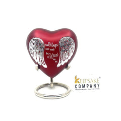 Red Small Urns for Human Ashes - Mini Urns for Human Ashes - Urns - Urn - Ashes Urn - Keepsake Urns for Human Ashes - Urn for Human Ashes