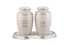 Companion Urns for Ashes - Urns for Human Ashes - Urn - Funeral Urn - Cremation Urns - Ashes Keepsake - Decorative Urns -Keepsake Urn