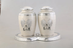 Companion Urns for Ashes - Urns for Human Ashes - Urn - Funeral Urn - Cremation Urns - Ashes Keepsake - Decorative Urns -Keepsake Urn