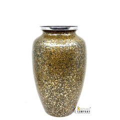 Golden Brown Adult cremation Urn for Ash - Urns for Human Ashes with Angel Wings and Heart - Urn - Urn - Funeral Urn from Keepsake Company
