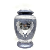 Grey Cremation Urns for Adult Ashes - Urns for Human Ashes - Urns for Ashes Adult Male - Urn - Decorative Urns - Burial Urn - Funeral Urn