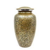 Golden Brown Adult cremation Urn for Ash - Urns for Human Ashes with Angel Wings and Heart - Urn - Urn - Funeral Urn from Keepsake Company