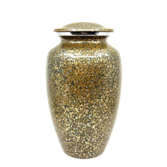 Golden Brown Adult cremation Urn for Ash - Urns for Human Ashes with Angel Wings and Heart - Urn - Urn - Funeral Urn from Keepsake Company
