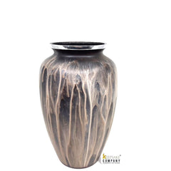 Brown Black Adult cremation Urn for Ash - Urns for Human Ashes with Angel Wings and Heart - Urn - Urn - Funeral Urn from Keepsake Company
