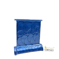 Blue Plaque for Urns - Name Plate - Personalized Memorial Plaque - Custom Engraved Plaque - Desk Sign - Memorial Plate - Urn Plaque