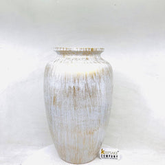 White Golden Adult Urn for Ashes - Cremation Urns for Adult Ashes - Urns for Ashes Adult Male - Urn - Urns for Human Ashes - Decorative Urn