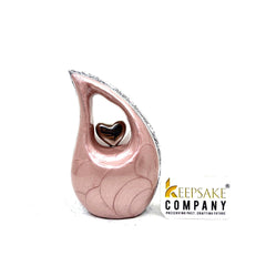 Light Brown Teardrop Small Urns for Human Ashes - Mini Urns for Human Ashes - Ashes Urn - Keepsake Urns for Human Ashes - Mini Urn - Urn