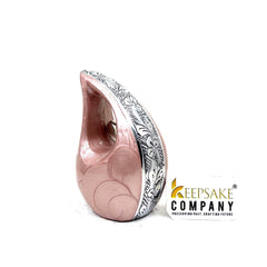 Light Brown Teardrop Small Urns for Human Ashes - Mini Urns for Human Ashes - Ashes Urn - Keepsake Urns for Human Ashes - Mini Urn - Urn