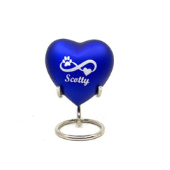 Blue Pet Urn - Pet Urns - Pet Urns for Dogs Ashes - Dog Urn - Dog Urns for Ashes - Urns for Dogs - Urn for Dog Ashes - Cat Urn for Ashes