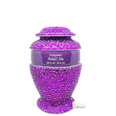 Marvelous Mosaic Glass Cremation Urn for Human Ash - Urn - Memorial Urn - Urn for Ash - Keepsake Urn - Ash Urn - Grecian Urn - Funeral Urn