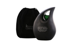 Extra Large /  Adult Matt Black Cremation Urns for Ashes Adult Male - Adult Urn - Funeral Urn - Urn - Urns for Human Ashes Keepsake