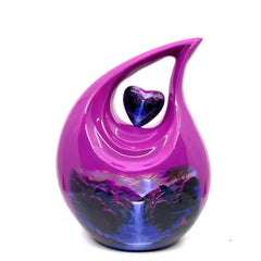 Purple Blue Teardrop Cremation Urns for Ashes Adult Male -  Urns for Ashes Adult Female - Urn - Urns - Cremation Urn  from Keepsake Company