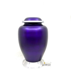 Purple Urn for Ashes Adult Male - Urn - Cremation Urn - Urn - Urns - Urns for Human Ashes- Cremation Urns for Adult Ashes - Decorative urns