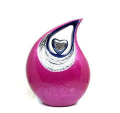 Multicolored Teardrop Urn - Urns for Ashes - urns for human ashes female - Cremation Urns for Adult Ashes  - Urns - Keepsake Urn