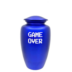 Game Over Cremation Urn for Ashes - Funeral Urn for Human - Urn for Ashes Male - Urn - Decorative Urns - Burial Urn - Urns - Erns - Ern