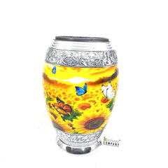 Sun  Flower Cremation Urn for Ashes - Funeral Urn for Human - Urn for Ashes Male - Urn - Decorative Urns - Burial Urn - Urns - Erns - Ern