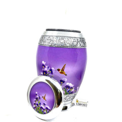 Humming Bird Cremation urn - Funeral Urn for Human Ash - Urn for Ashes Male - Urn - Decorative Urns - Burial Urn - Urns - Erns - Ern