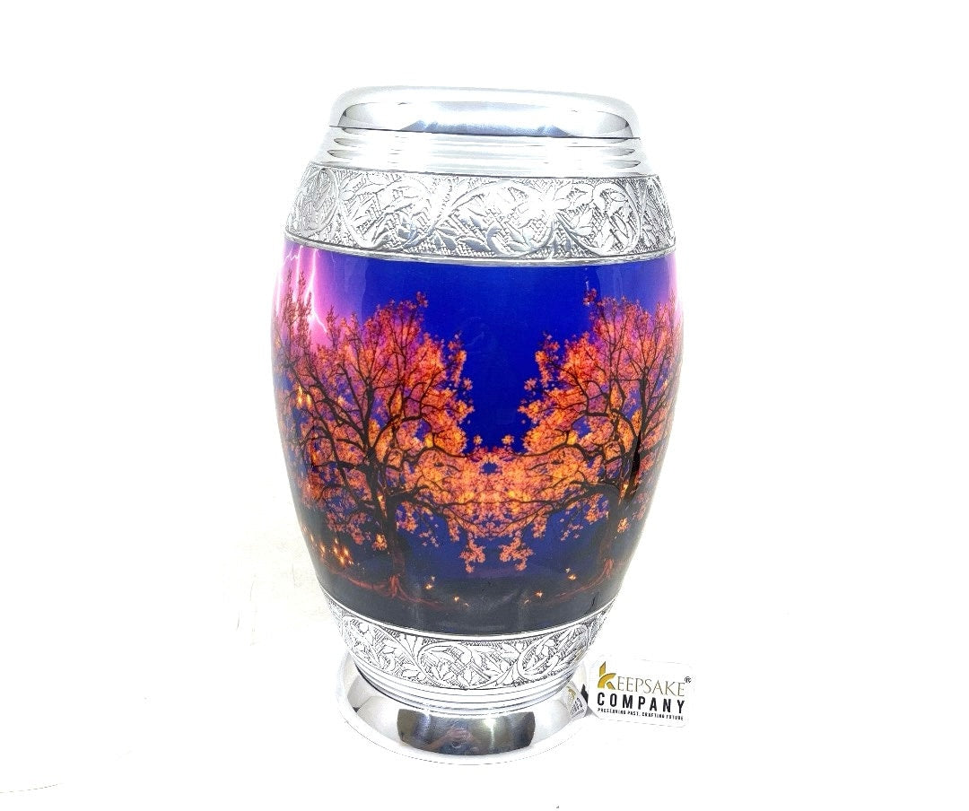 Tree of Life Cremation urn - Funeral Urn for Human Ash - Urn for Ashes Male - Urn - Decorative Urns - Burial Urn - Urns - Erns - Ern